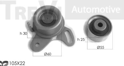 Ременный комплект TREVI AUTOMOTIVE KD1335