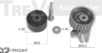 Ременный комплект TREVI AUTOMOTIVE KD1427