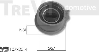 Ременный комплект TREVI AUTOMOTIVE KD1428