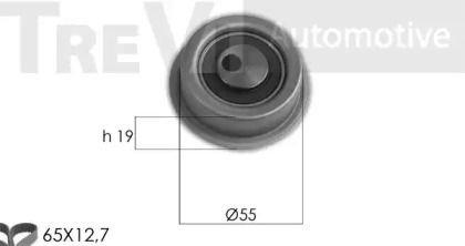 Ременный комплект TREVI AUTOMOTIVE KD1432