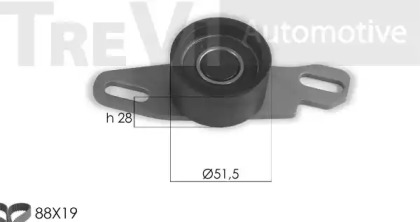 Ременный комплект TREVI AUTOMOTIVE KD1435