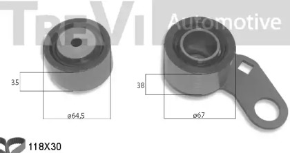 Ременный комплект TREVI AUTOMOTIVE KD1469