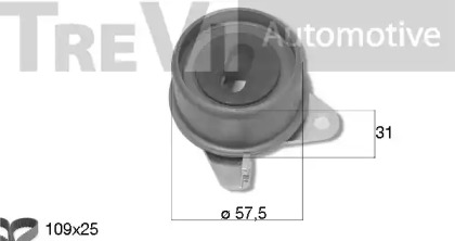 Ременный комплект TREVI AUTOMOTIVE KD1479