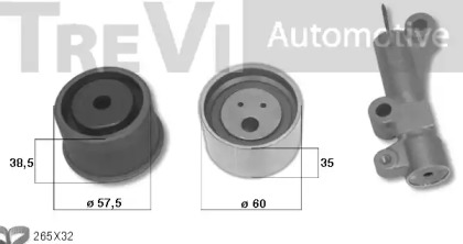 Ременный комплект TREVI AUTOMOTIVE KD1516