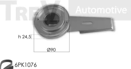 Ременный комплект TREVI AUTOMOTIVE KA1034