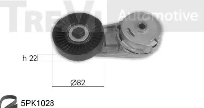 Ременный комплект TREVI AUTOMOTIVE KA1098