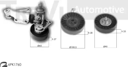 Ременный комплект TREVI AUTOMOTIVE KA1121