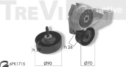 Ременный комплект TREVI AUTOMOTIVE KA1145