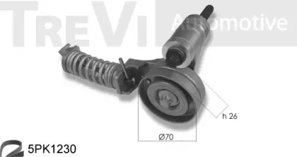 Ременный комплект TREVI AUTOMOTIVE KA1181