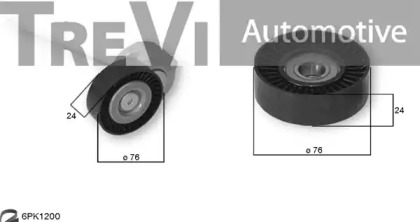 Ременный комплект TREVI AUTOMOTIVE KA1191