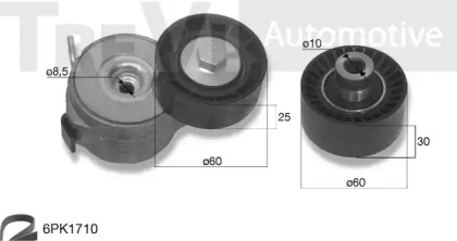 Ременный комплект TREVI AUTOMOTIVE KA1242