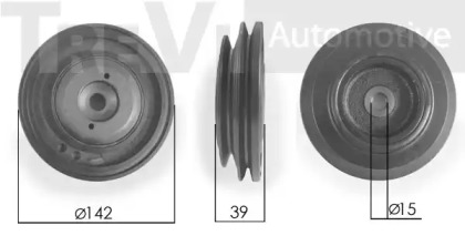 Ременный шкив TREVI AUTOMOTIVE PC1083