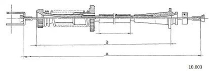 Трос CABOR 10.003