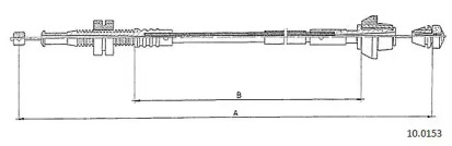 Трос CABOR 10.0153