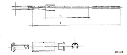 Трос CABOR 10.024