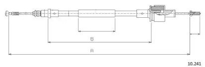 Трос CABOR 10.241