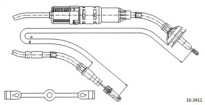 Трос CABOR 10.3411