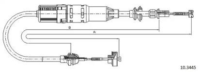 Трос CABOR 10.3445