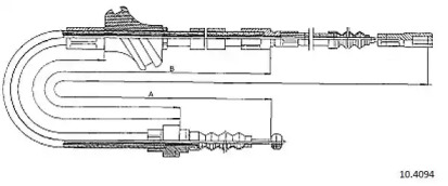 Трос CABOR 10.4094