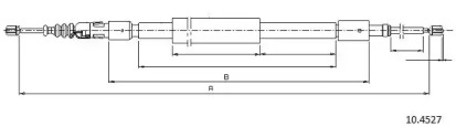Трос CABOR 10.4527
