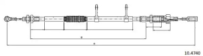 Трос CABOR 10.4740