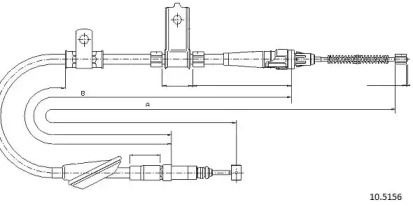 Трос CABOR 10.5156