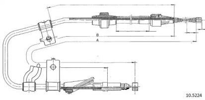 Трос CABOR 10.5224