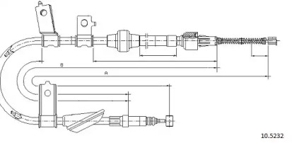 Трос CABOR 10.5232