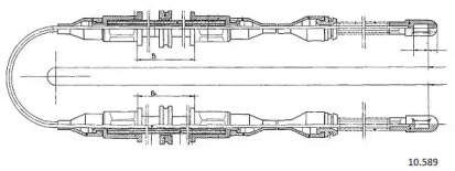 Трос CABOR 10.589