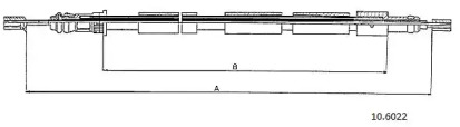 Трос CABOR 10.6022