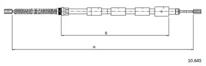 Трос CABOR 10.645