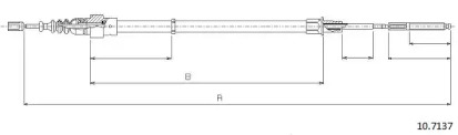 Трос CABOR 10.7137