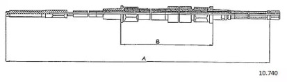 Трос CABOR 10.740