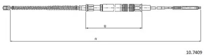 Трос CABOR 10.7409