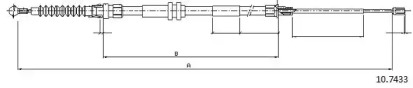 Трос CABOR 10.7433