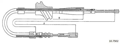 Трос CABOR 10.7502