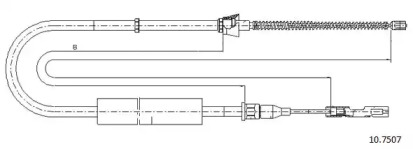 Трос CABOR 10.7507