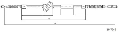 Трос CABOR 10.7546