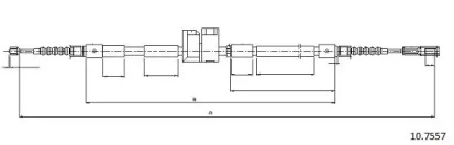 Трос CABOR 10.7557
