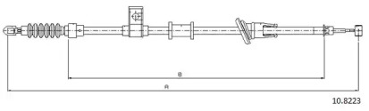 Трос CABOR 10.8223