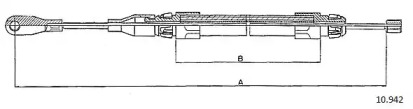 Трос CABOR 10.942