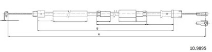 Трос CABOR 10.9895