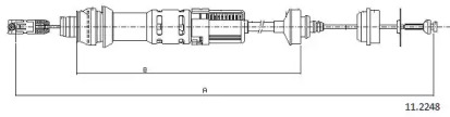 Трос CABOR 11.2248