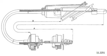 Трос CABOR 11.2251