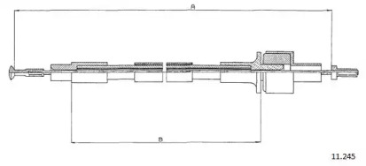 Трос CABOR 11.245