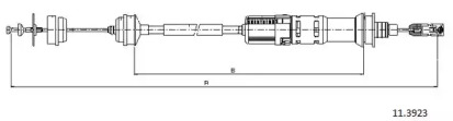 Трос CABOR 11.3923