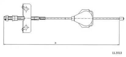 Трос CABOR 11.5513