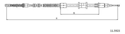 Трос CABOR 11.5923