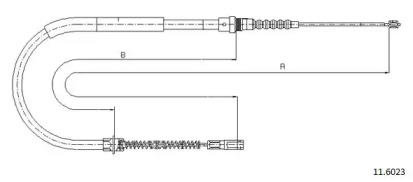 Трос CABOR 11.6023