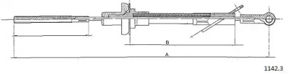 Трос CABOR 1142.3